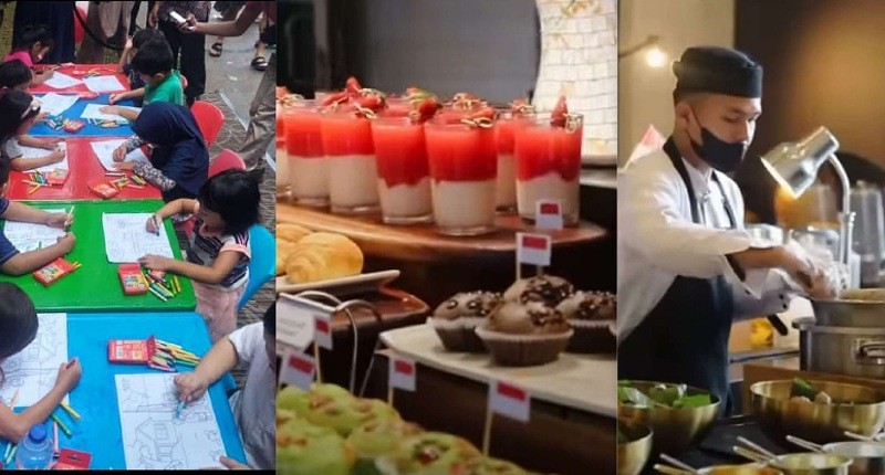 Liburan di Sentul Menginap sambil Menikmati Kuliner Indonesia Bertema Merah Putih