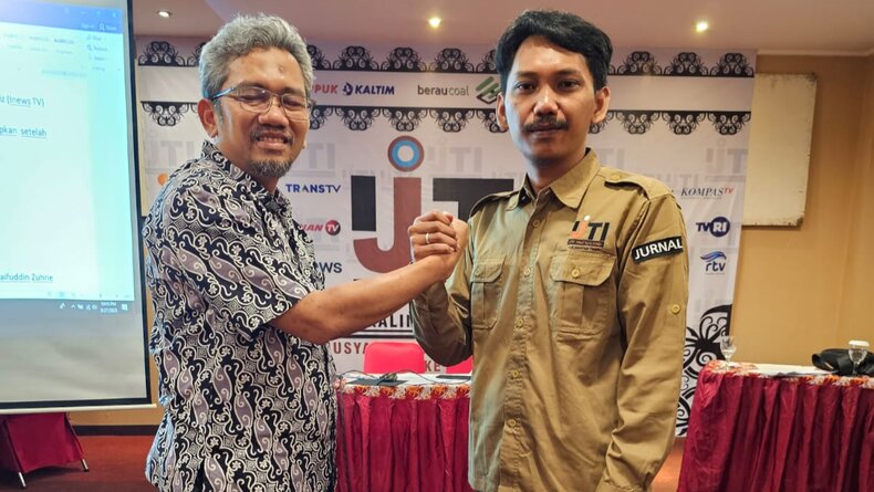 Kontributor iNews Tv Arditya Abdul Azis Nakhodai IJTI Kaltim Periode 2023-2027