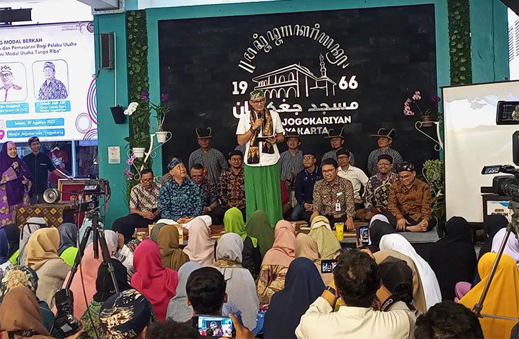 Launching Program Modal Berkah Untuk Pedagang, Sandiaga Uno: UMKM Fondasi Ekonomi Indonesia