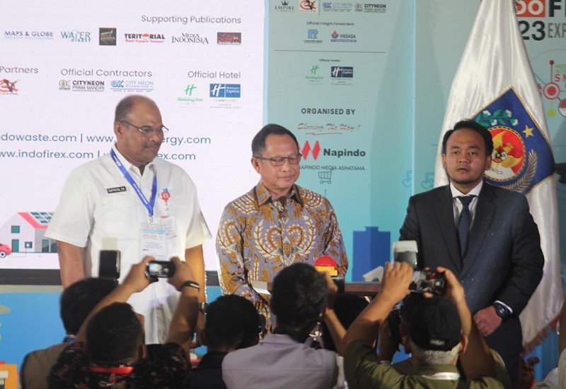 Resmikan Integrated Technology Event (ITE) 2023, Mendagri: Solusi Pengembangan Kota Pintar  