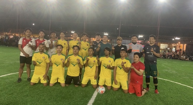Pemuda Perindo Bangun Jaringan dengan HIPMI Jaya Lewat Mini Soccer 