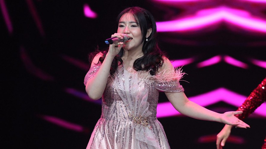 Cantiknya Via Vallen Bikin Goyang Launching iNews Media Group & Indonesia Awards 2023