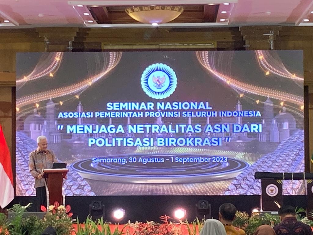 Ganjar soal Netralitas ASN di Pemilu 2024: Mereka Bisa Memilih Sesuai Hati Nurani