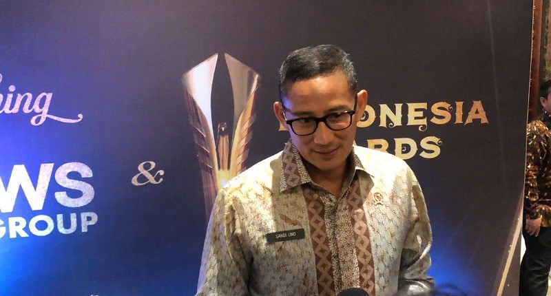Sandiaga Uno Puji Acara Launching iNews Media Group: Semoga Bisa Dukung Pariwisata dan Ekraf