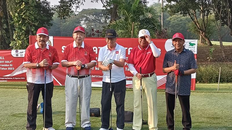 Agum Gumelar Buka Turnamen Golf HUT Ke-64 Pepabri