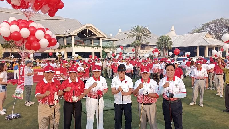 Agum Gumelar: Turnamen Golf HUT ke-64 Pepabri Ajang Pererat Silaturahmi Purnawirawan