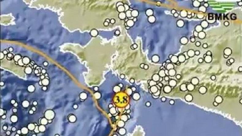 Gempa Bumi Hari Ini Magnitudo 3,8 Guncang Kepulauan Aru Maluku