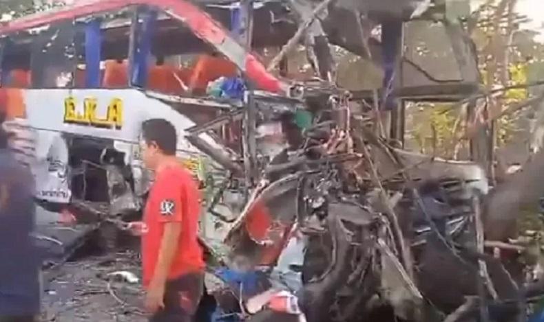 Kecelakaan Maut 3 Tewas dan 14 Luka di Ngawi, Polisi Sebut Sopir Bus Eka Lalai