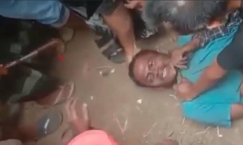 Terjebak Jalan Buntu, Pencuri Motor di Probolinggo Babak Belur Dihajar Warga