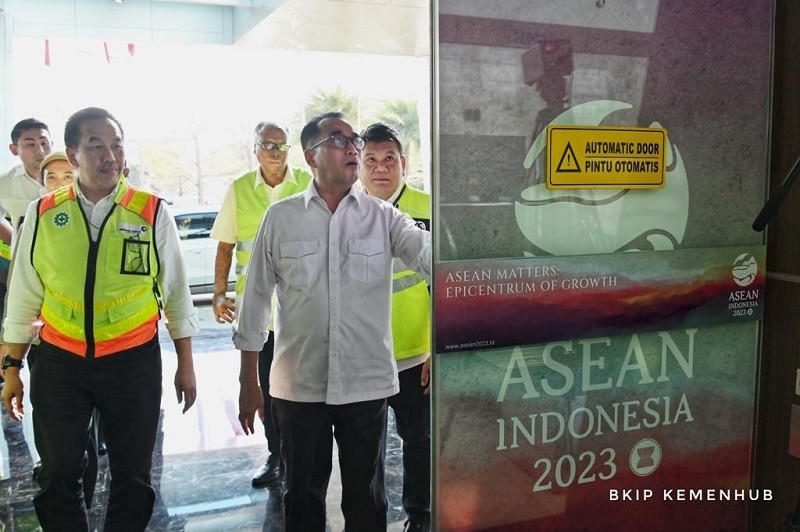 Jelang KTT ASEAN, Menhub Tinjau Terminal VVIP Bandara Soetta