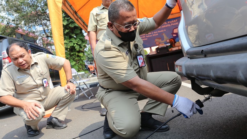 95 Kendaraan Pegawai Pemkot Jakpus Tak Lolos Uji Emisi, Gas Buang di Atas Ambang Batas