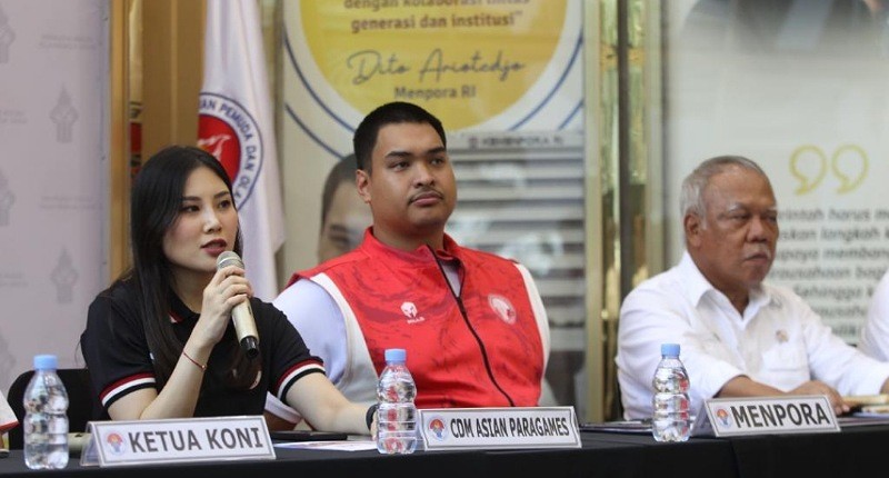 Kunjungi Solo Tinjau Kesiapan Atlet Asian Para Games 2023, Angela Tanoesoedibjo: Para Atlet Antusias Latihan 