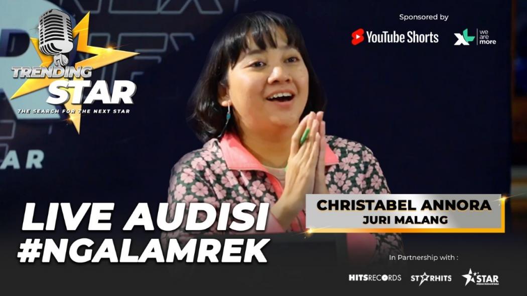Live Audition Trending Star di Malang Berlangsung Seru, Juri Christabel Annora: Keren Semua!