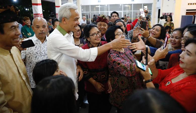 Umat Hindu di Semarang Doakan Ganjar Pranowo Jadi Presiden RI 2024-2029