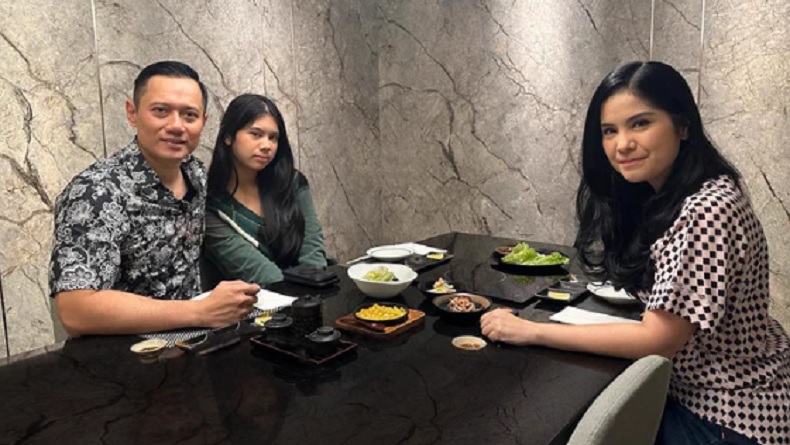 Anies-Cak Imin Deklarasi, AHY Pilih Makan Bareng Istri dan Anak