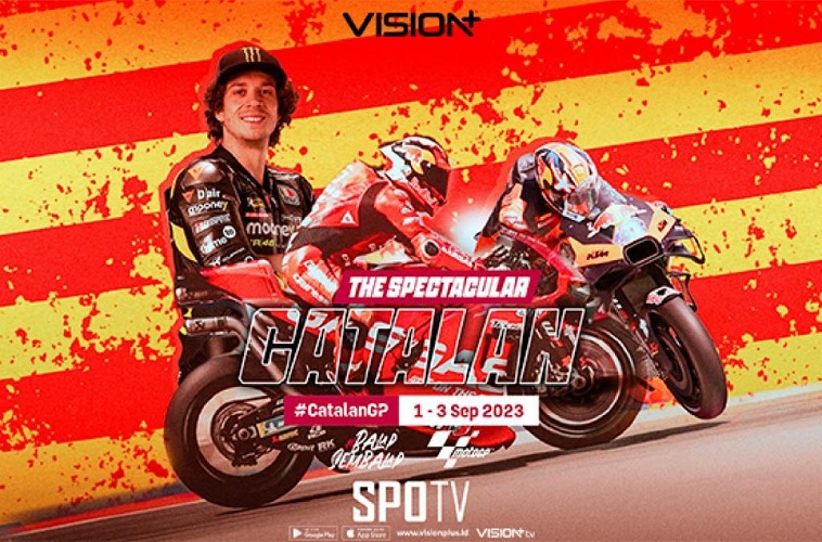 Jadwal Lengkap MotoGP Catalunya 2023, Live di Vision+