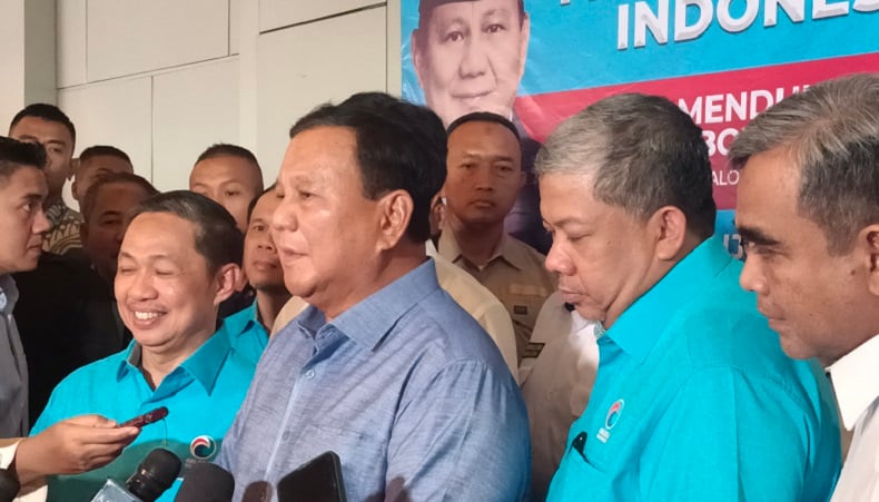 Prabowo Subianto Ngaku Tak Sakit Hati Ditinggal Cak Imin