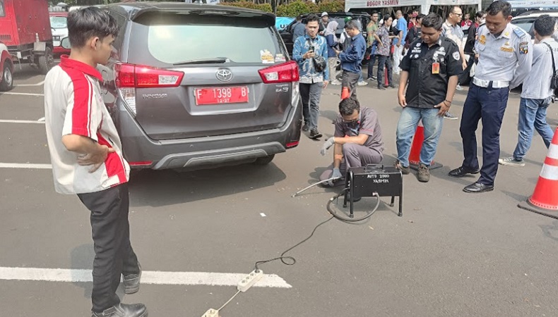 Tekan Polusi Udara, Pemkot Bogor Uji Emisi 148 Kendaraan Dinas