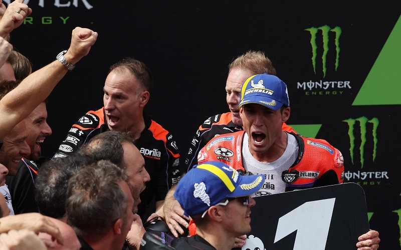 Hasil Race MotoGP Catalunya 2023: Francesco Bagnaia Kecelakaan Parah, Aleix Espargaro Menang