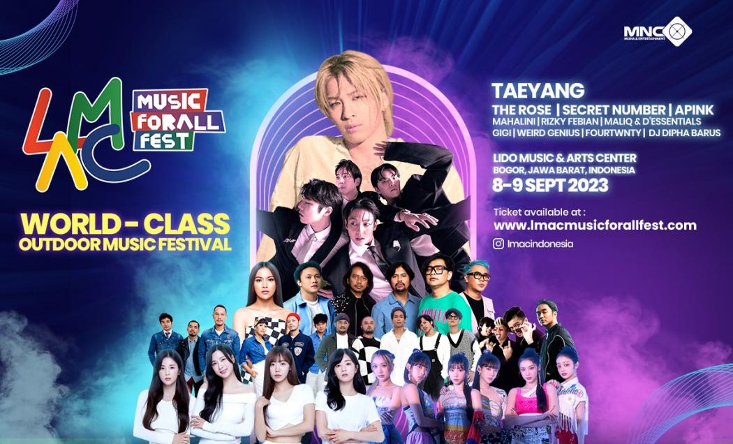 LMAC MUSIC FORALL FEST 2023: Hitungan Hari LMACers Bertemu Taeyang