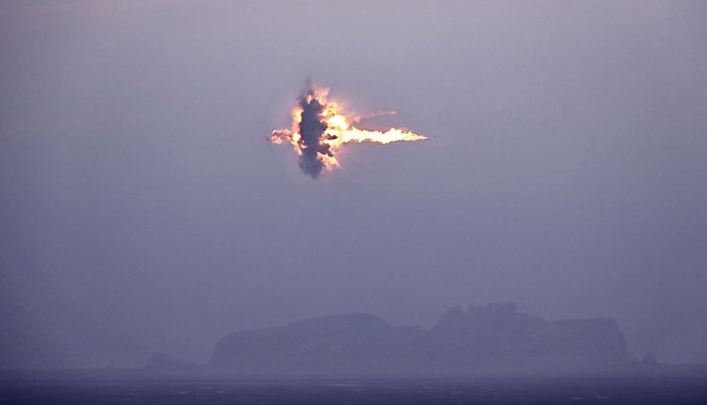 Korut Tembakkan 2 Rudal Jelajah Berisi Nuklir Tiruan, Meledak 150 Meter di Atas Pulau