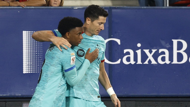 Hasil Lengkap Liga Spanyol: Barcelona Menang Dramatis, Lewandowski Penentu