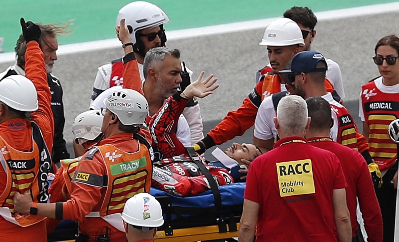 Francesco Bagnaia Absen di MotoGP San Marino 2023? Begini Kata Dokter