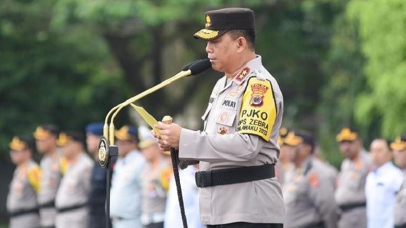 Kapolda Maluku Pimpin Operasi Zebra Salawaku 2023, Ini 7 Sasaran Penindakan
