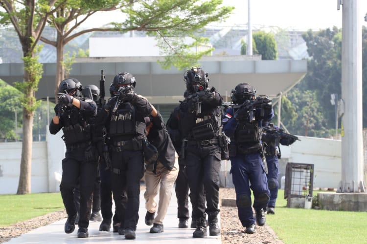 Momen Pasukan Elite TNI Hancurkan Teroris yang Ancam Keamanan KTT Ke-43 ASEAN Jakarta