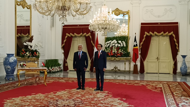 Presiden Jokowi Bertemu PM Xanana Gusmao di Istana: Indonesia dan Timor Leste Saudara