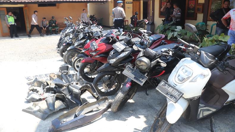 2 Residivis Sukabumi Baru Bebas Kembali Ditangkap gegara Curi 19 Motor