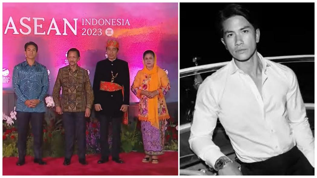 Intip Gaya Gagah Pangeran Abdul Mateen Pakai Batik di Gala Dinner KTT ASEAN 2023