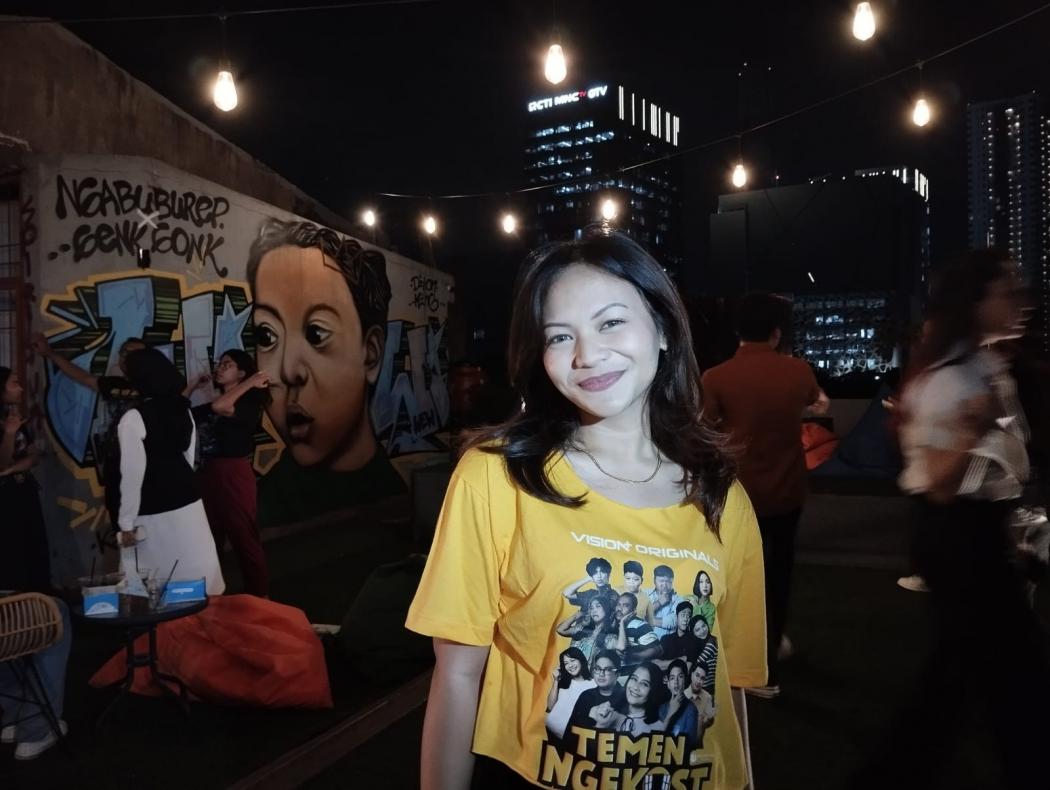 Main di Series Temen Ngekost, Amel Carla Girang Bisa Comeback di Drama Komedi