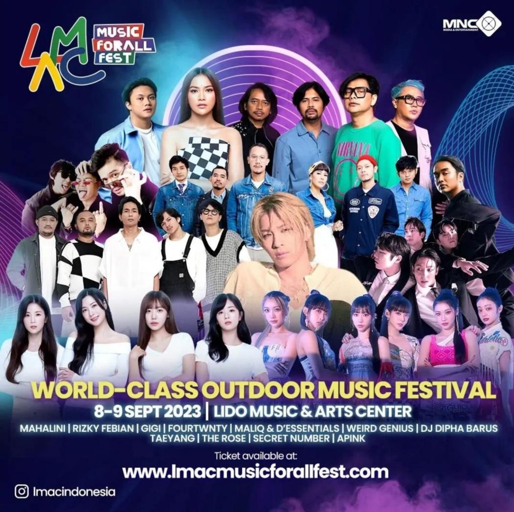 Yuk Nikmati Pengalaman Berbeda Nonton Konser di LMAC MUSIC FORALL FEST!