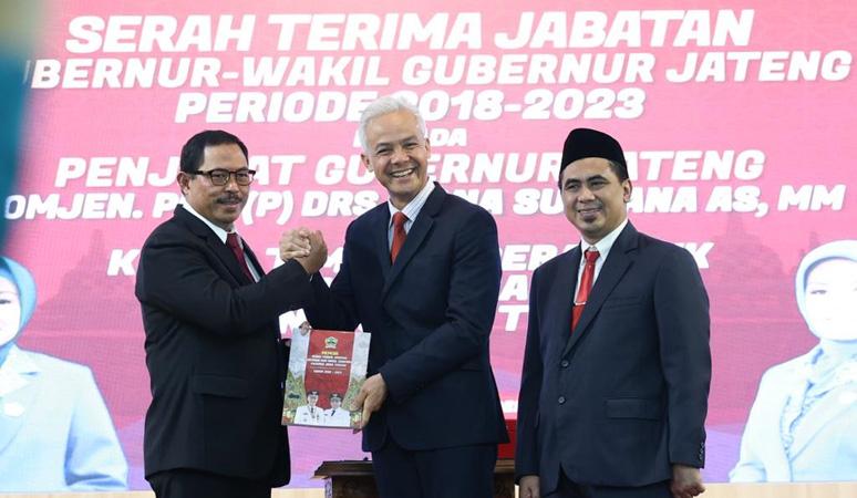 Pj Gubernur Jateng Nana Sudjana Siap Lanjutkan Fondasi Integritas yang Dibangun Ganjar