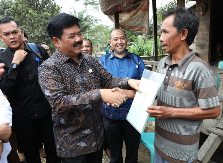Jadi Menteri Pertama Hadir di Musi Rawas Utara, Hadi Tjahjanto Tuntaskan Konflik Tanah 28 Tahun
