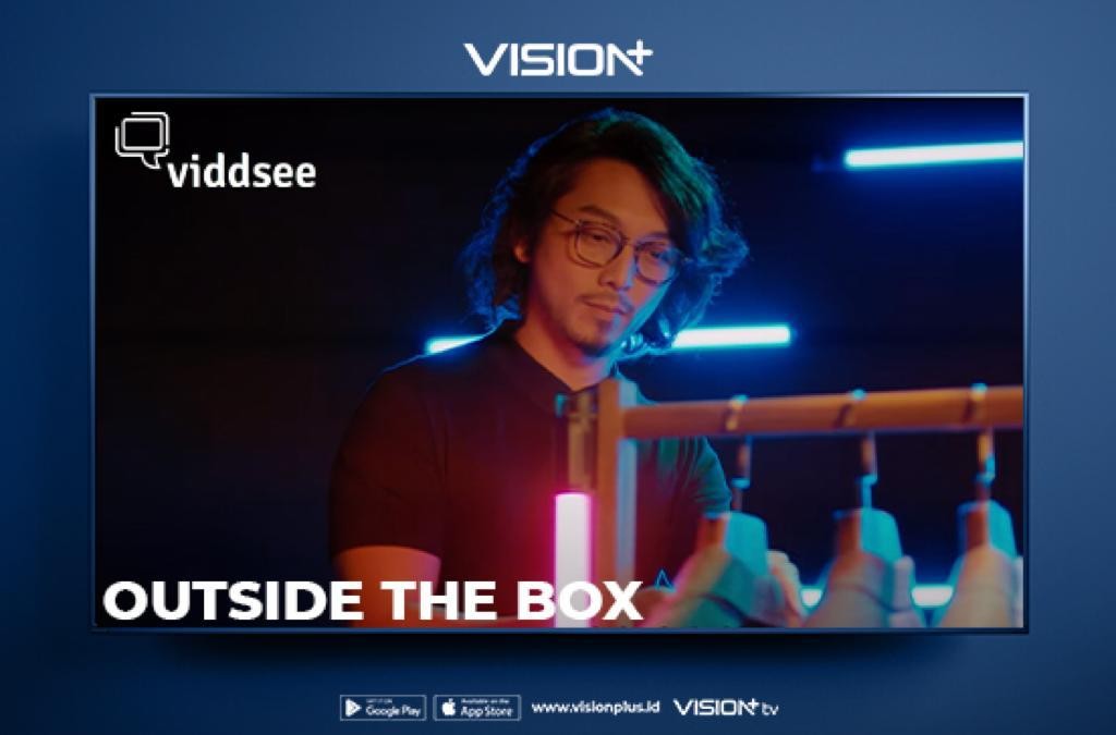 Dorong Kreativitas Tanpa Batas Bersama Tokoh-Tokoh Berbakat, Saksikan Out of the Box di Vision+