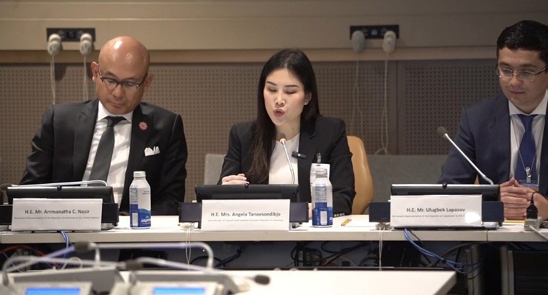 Wamenparekraf Angela Tanoesoedibjo Apresiasi Pemerintah Indonesia Dukung Perkembangan Ekonomi Kreatif