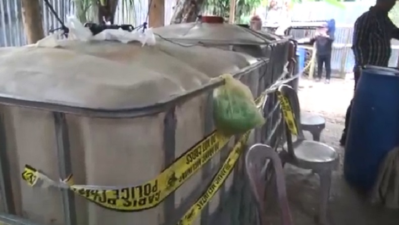 Gudang Pengoplos BBM di Empat Lawang Digerebek, Petugas Temukan 5.300 Liter Pertalite