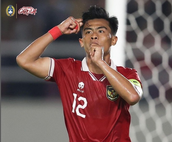 Viral Selebrasi Pratama Arhan usai Cetak Gol ke Gawang Taiwan: Gigit Jempol, Lalu Bikin Huruf A dan Love