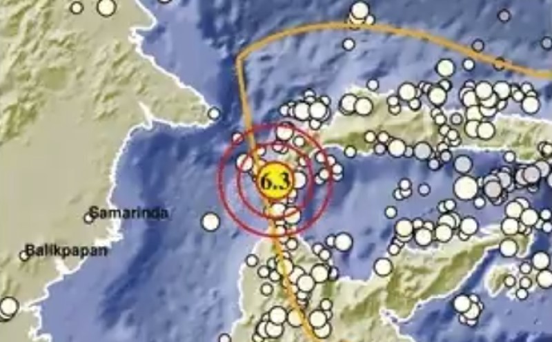 Gempa M6,3 Guncang Donggala Sulteng, BMKG Sebut akibat Aktivitas Sesar Palu Koro
