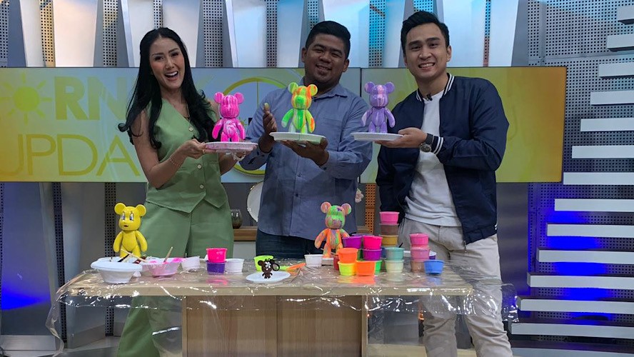 Mengenal Bear Brick Painting yang Penuh Warna, Saksikan di Morning Update