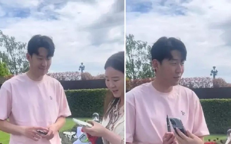 Son Heung-min Tolak Ajakan Berfoto Penggemar, Ini Alasannya