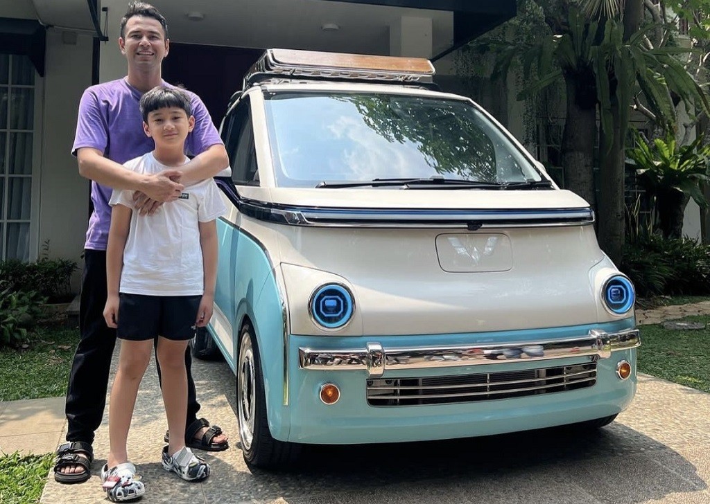 Raffi Ahmad Pamer Modifikasi Mobil Listrik Supergiveaway IMX 2023, Begini Penampakannya