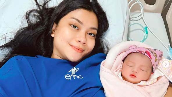 Tak Ditemani Suami, Hanum Mega Melahirkan Anak Kedua: Alhamdulillah Pelengkap Hidupku
