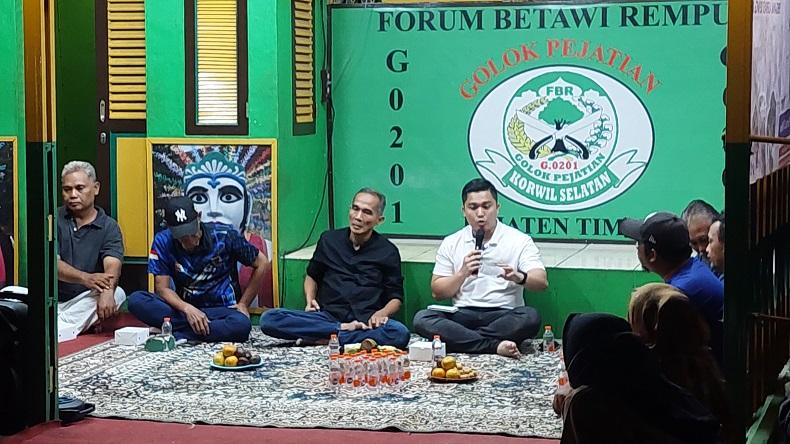 Kunjungi Warga Pejanten Timur, Bacaleg Partai Perindo Diska Dicurhati Maraknya Curanmor