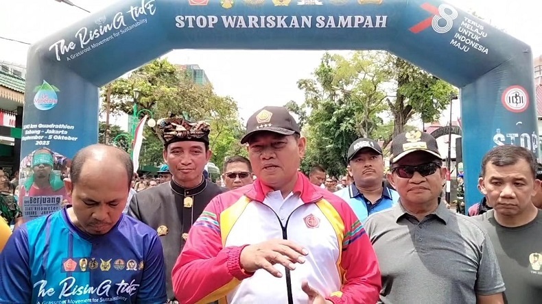 Panglima TNI Lepas Tim The Rising Tide A Resonance 2023 Etape 2 Medan-Padang