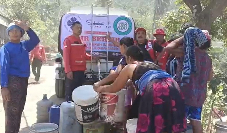 Krisis Air Bersih di Karangasem Bali, Warga Sampai Tak Mandi Berhari-hari