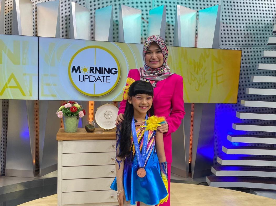 Begini Kisah Princess Hurrem Figure Skater Cilik Berprestasi, Saksikan di Morning Update