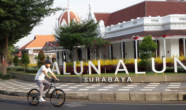 Kualitas Udara Kota Pahlawan Terbersih se-Indonesia, Eri Cahyadi: Matur Nuwun Warga Surabaya 